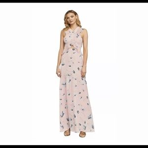 NWT BCBG Max Azria Penelopey Pink Floral Gown